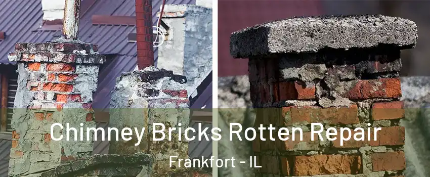 Chimney Bricks Rotten Repair Frankfort - IL