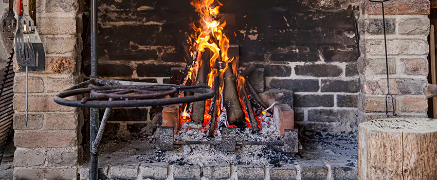 Cracked Electric Fireplace Bricks Repair Services in Frankfort, IL