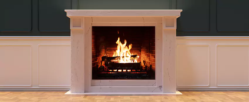 Open Flame Wood-Burning Fireplace Installation Services in Frankfort, Illinois