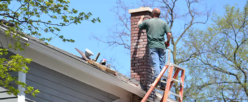 Vinyl and PVC Chimney Flashing Installation in Frankfort, IL