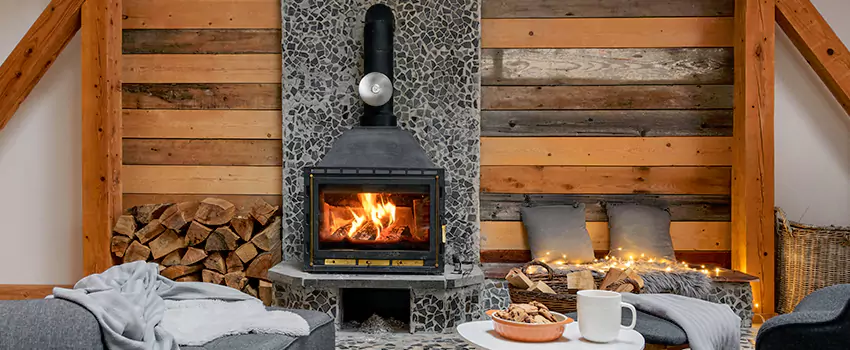 Thelin Hearth Products Direct Vent Gas Stove Fireplace Inspection in Frankfort, Illinois